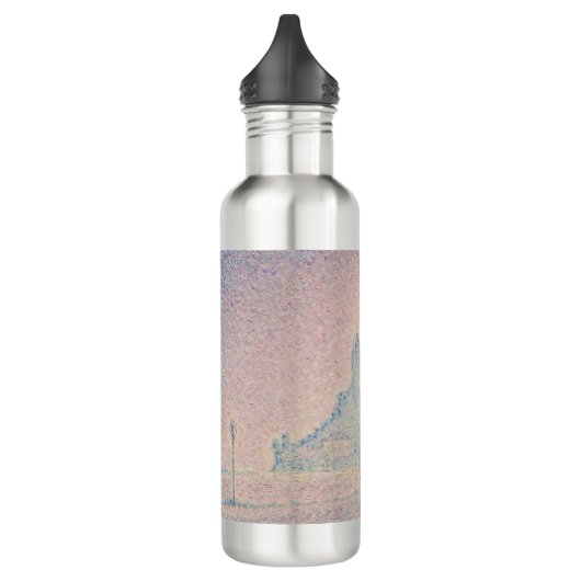 Paul Signac - Mount Saint Michel Fog en Sun Waterfles (Links)