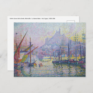 Paul Signac - Notre-Dame-de-la-Garde, Marseille Briefkaart