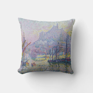 Paul Signac - Notre-Dame-de-la-Garde, Marseille Kussen