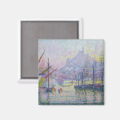 Paul Signac - Notre-Dame-de-la-Garde, Marseille Magneet (Voorkant / Achterkant)