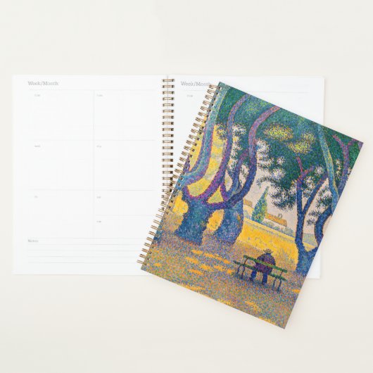 Paul Signac - Place des Lices, Saint-Tropez (Devant avec enveloppe)