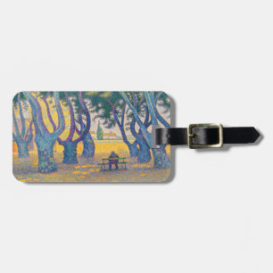 Paul Signac - Place des Lices, Saint-Tropez Bagagelabel
