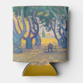 Paul Signac - Place des Lices, Saint-Tropez Blikjeskoeler (Voorkant)