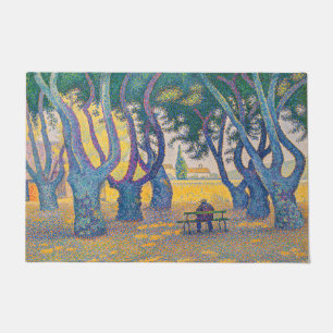 Paul Signac - Place des Lices, Saint-Tropez Deurmat