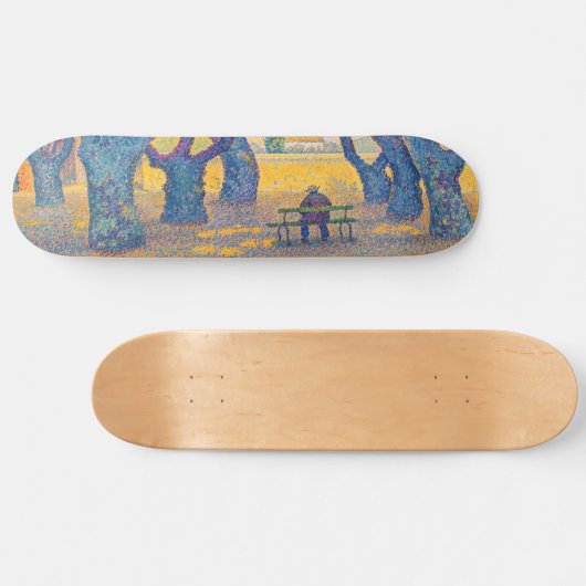 Paul Signac - Place des Lices, Saint-Tropez Skateboard (Horizontaal)