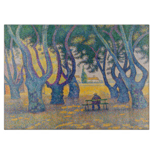 Paul Signac - Place des Lices, Saint-Tropez Snijplank