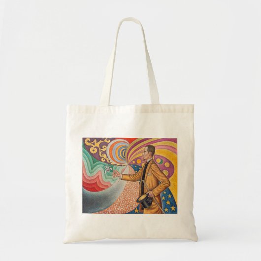 Paul Signac - Portret van M Felix Feneon, Opus 217 Tote Bag (Voorkant)