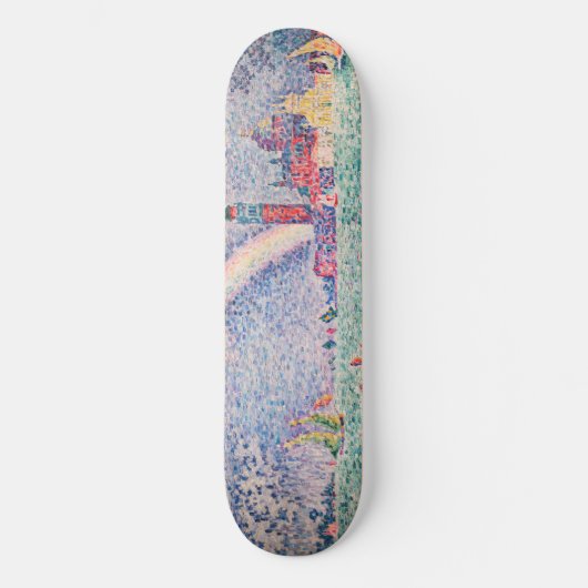 Paul Signac - Regenboog, Venetië Skateboard (Voorkant)