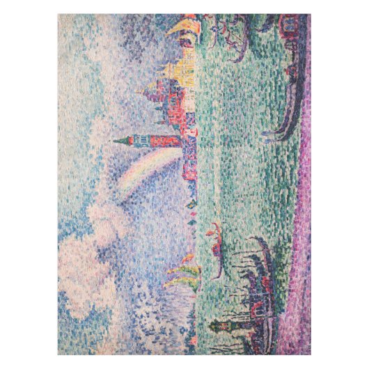 Paul Signac - Regenboog, Venetië Tafelkleed (Voorkant)