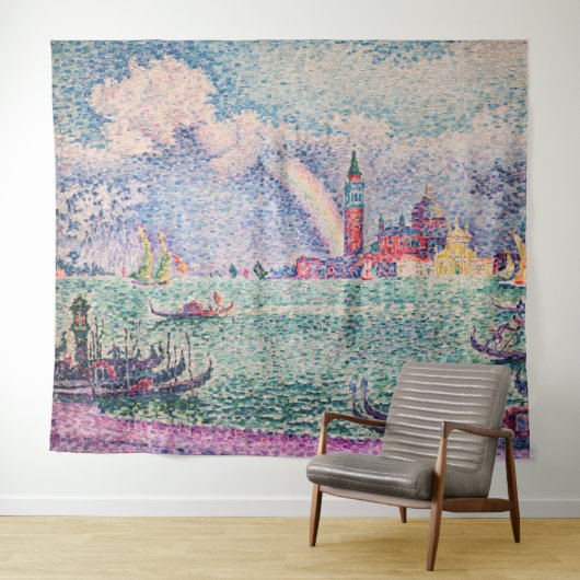 Paul Signac - Regenboog, Venetië Wandkleed (In Situ (horizontaal))