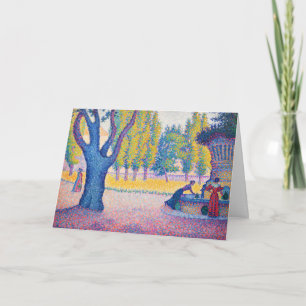 Paul Signac - Saint-Tropez, Fontaine des Lices Kaart