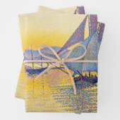 Paul Signac - The Port at Sunset, Opus 236 Inpakpapier Vel (In situ)