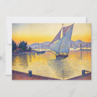 Paul Signac - The Port at Sunset, Opus 236