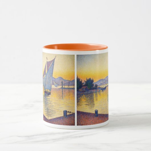 Paul Signac - The Port at Sunset, Opus 236 Mok (Midden)