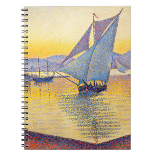 Paul Signac - The Port at Sunset, Opus 236 Notitieboek