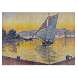 Paul Signac - The Port at Sunset, Opus 236 Snijplank