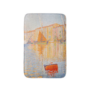 Paul Signac - The Red Buoy, Saint-Tropez Badmat
