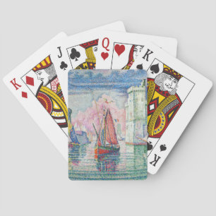 Paul Signac - Toegang tot de haven van La Rochelle Pokerkaarten