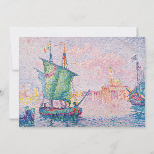 Paul Signac - Venetië, de roze wolk Kaart