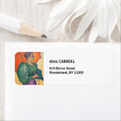 Paul Signac - Vrouw met parasol Etiket (Insitu)