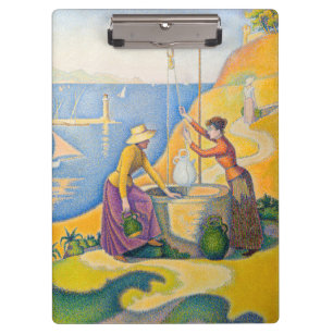 Paul Signac - Vrouwen bij de Waterput Klembord