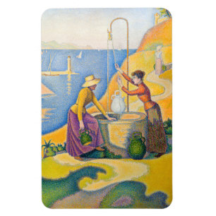 Paul Signac - Vrouwen bij de Waterput Magneet