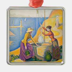Paul Signac - Vrouwen bij de Waterput Metalen Ornament