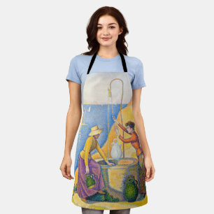 Paul Signac - Vrouwen bij de Waterput Schort