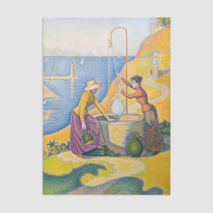 Paul Signac - Vrouwen bij de Waterput Tissuepapier