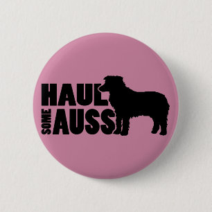 Paul some Auss - a Funny Mini-Aussie Design Ronde Button 5,7 Cm