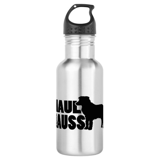 Paul some Auss - a Funny Mini-Aussie Design Waterfles (Voorkant)