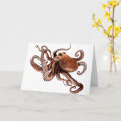 Paul The Octopus Kaart (Gele Bloem)