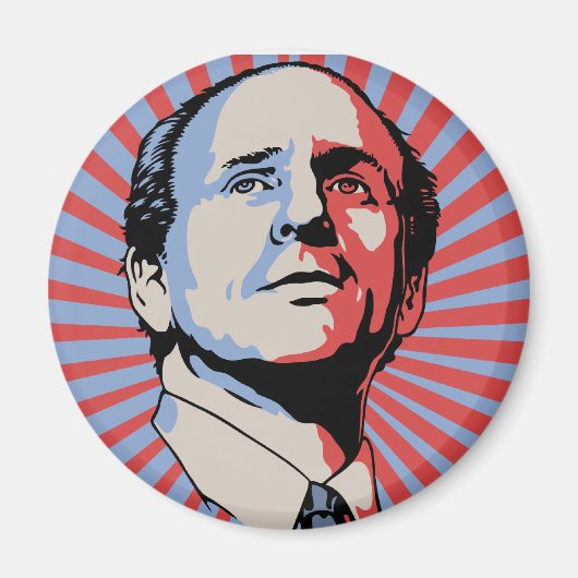 Paul Wellstone Magneet (Voorkant)