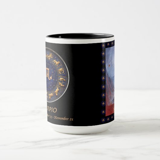 Paul Whitehead Astrological Coffee Mok Scorpio (Midden)