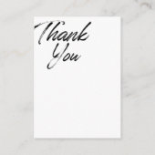 Paula Bedankkaart Ontvangstkaart Informatiekaartje (Achterkant)