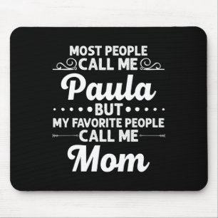 Paula Cadeau Naam Grappige Moederdag Gepersonalise Muismat