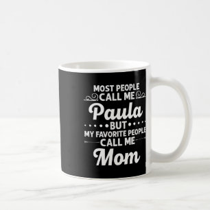 Paula Cadeau Naam Grappige Moederdag Persoonlijke Koffiemok