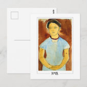 Paula Modersohn-Becker #108 - Fijne Kunst Briefkaart (Voorkant / Achterkant)