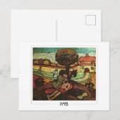 Paula Modersohn-Becker #166 - Fijne Kunst Briefkaart (Voorkant / Achterkant)