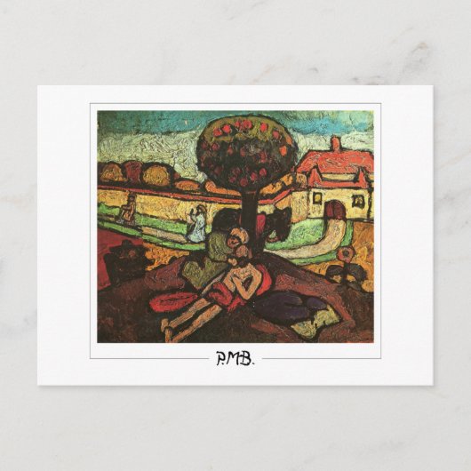 Paula Modersohn-Becker #166 - Fijne Kunst Briefkaart (Voorkant)