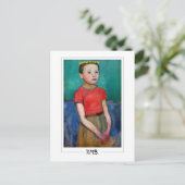 Paula Modersohn-Becker #176 - Fijne Kunst Briefkaart (Staand voorkant)