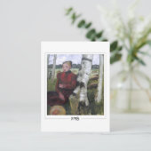 Paula Modersohn-Becker #39 - Fijne Kunst Briefkaart (Staand voorkant)