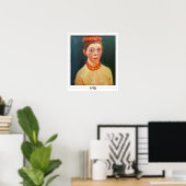 Paula Modersohn-Becker Affiche d'art Zedign #134 (Bureau à domicile)