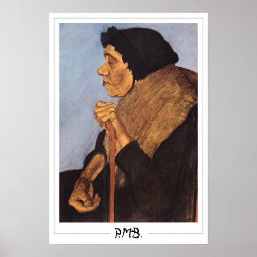 Paula Modersohn-Becker Affiche d'art Zedign #150 (Devant)