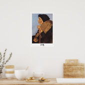 Paula Modersohn-Becker Affiche d'art Zedign #150 (Cuisine)