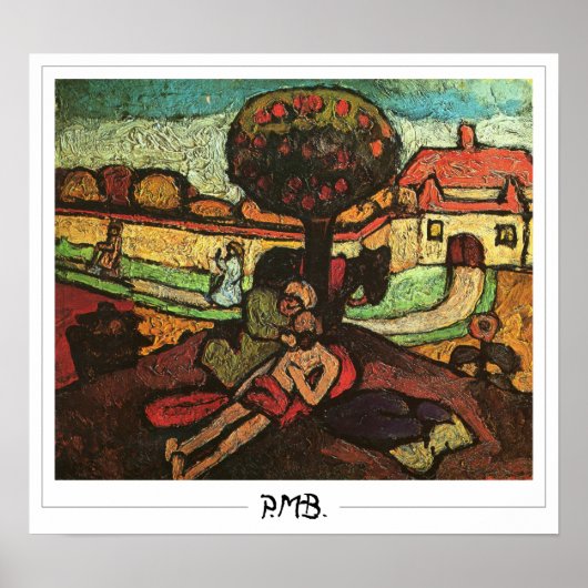Paula Modersohn-Becker Affiche d'art Zedign #166 (Devant)