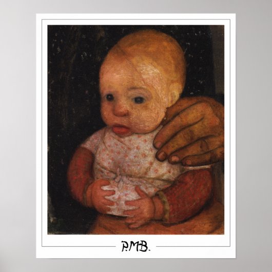 Paula Modersohn-Becker Poster Art Zedign #139 (Devant)