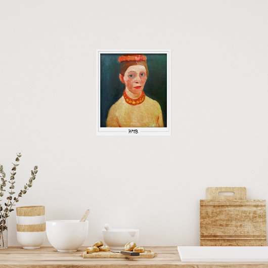Paula Modersohn-Becker Poster d'art Zedign #134 (Cuisine)