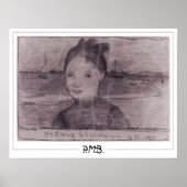 Paula Modersohn-Becker Poster d'art Zedign #137 (Devant)