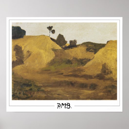 Paula Modersohn-Becker Poster d'art Zedign #14 (Devant)